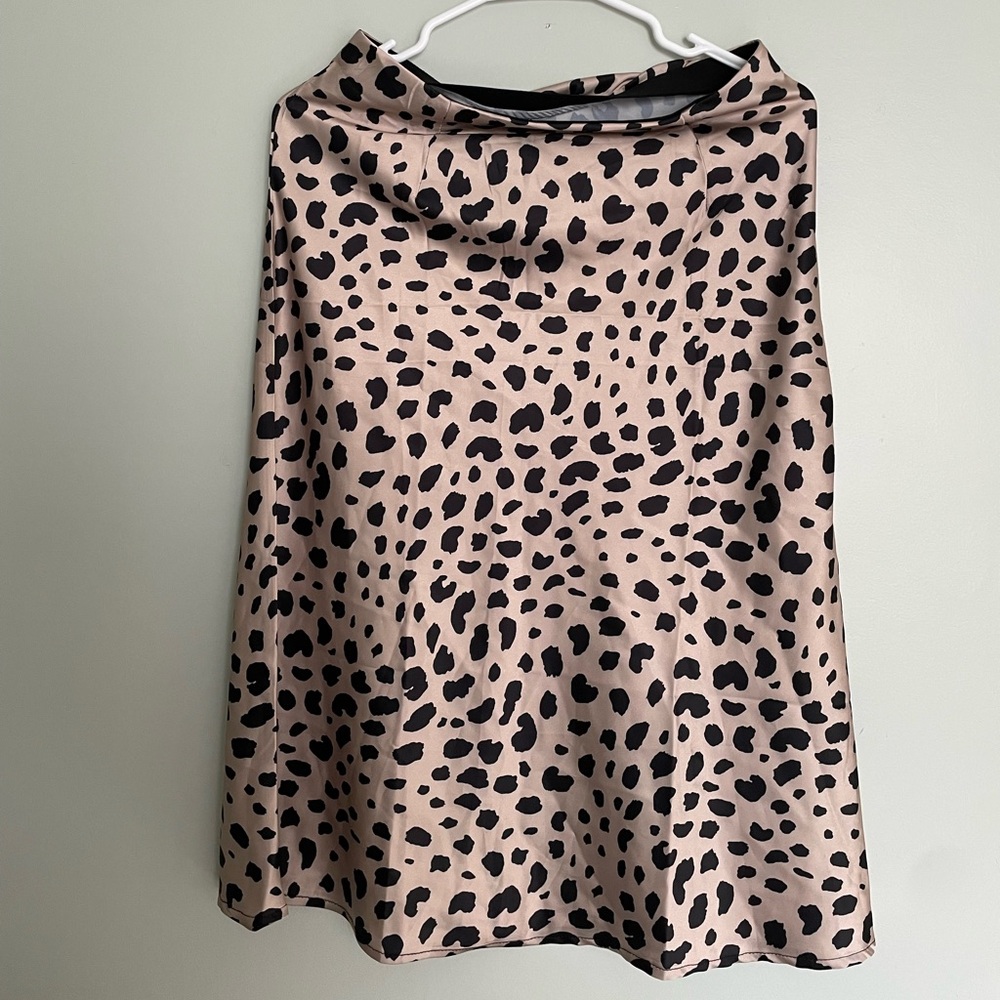 Leonard print skirt